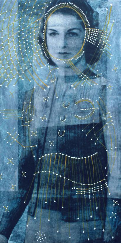 Prophecy 3021 - a Paint Artowrk by de Kruyf Merete